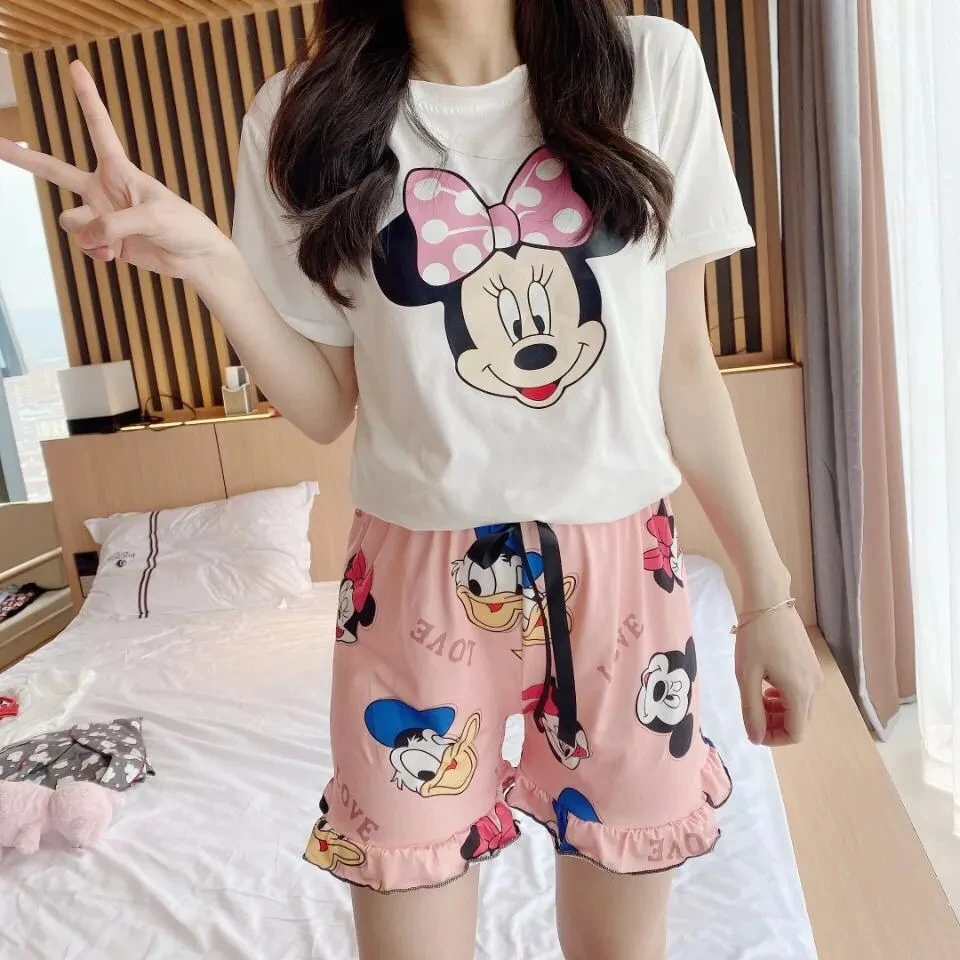 
Summer pajamas home sleepwear suit 