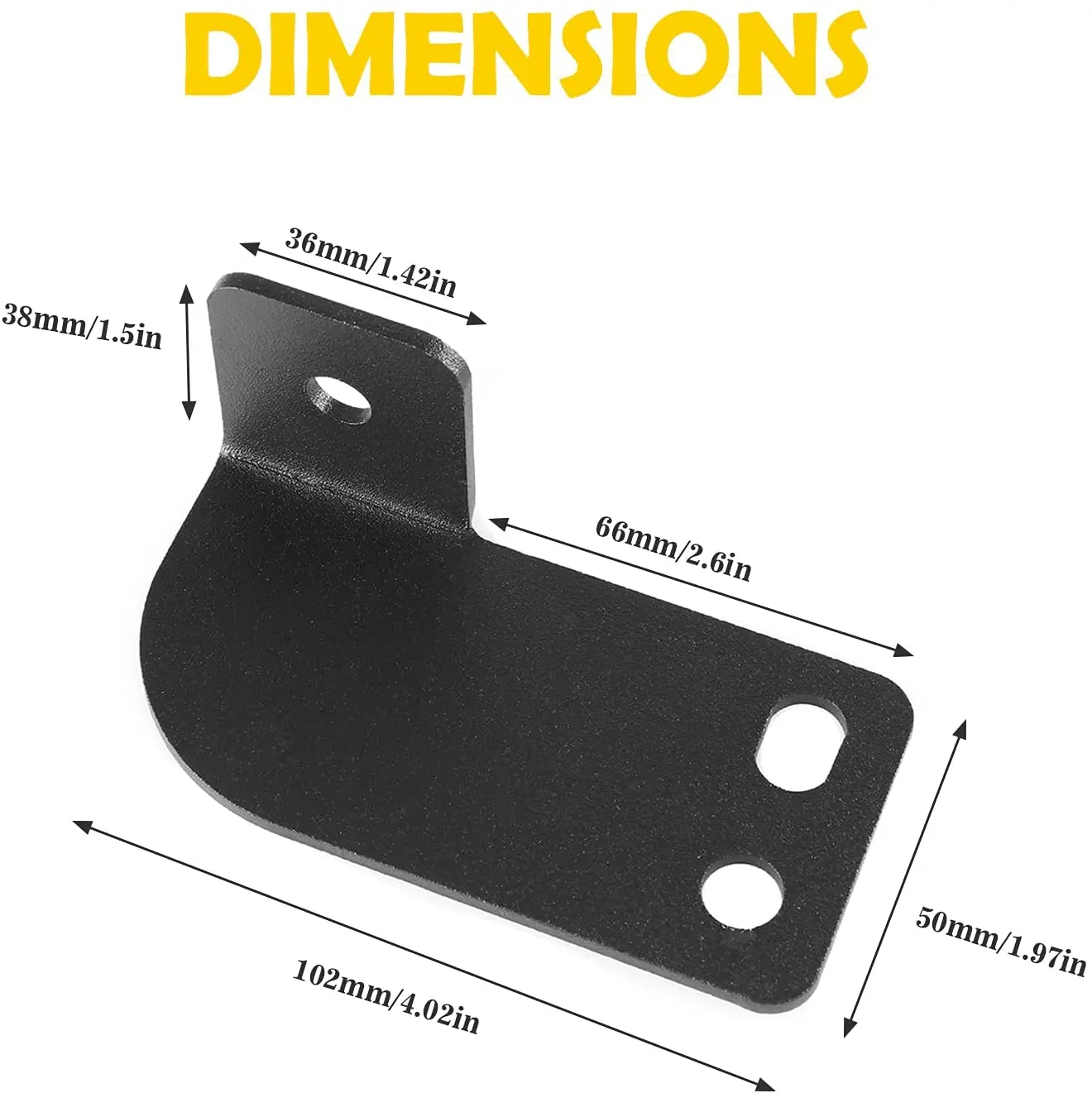 Wholesale Black Rear Roof Pillar Roll Cage Bar Reverse LED Backup Light Pod Mounting Brackets Fits for Polaris Ranger