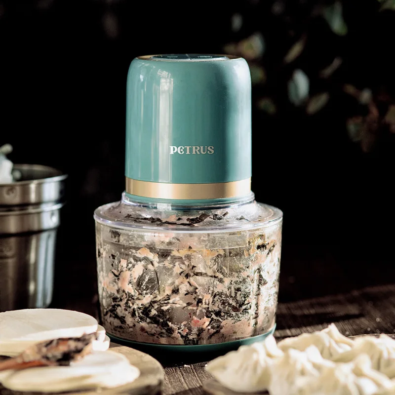 Petrus Wireless Food Grinding Machine Small  Electric Home Automatic Food Grinders Multifunctional  Meat Grinder For Food