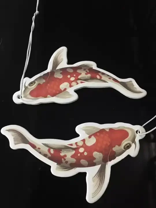 Cheap wholesale custom paper car perfume make your own logo air freshener with long card