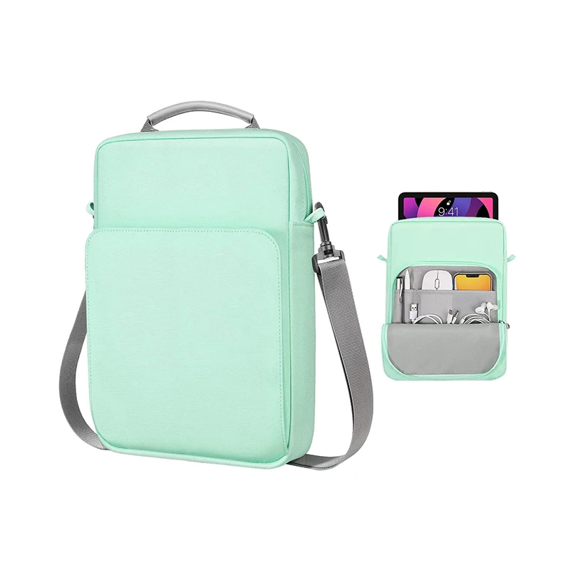 Wholesale Custom 13 Inch Laptop Sleeves Case Shoulder Bag Messenger For Men Tablet Case Shoulder Bag Custom For iPad 11 inch