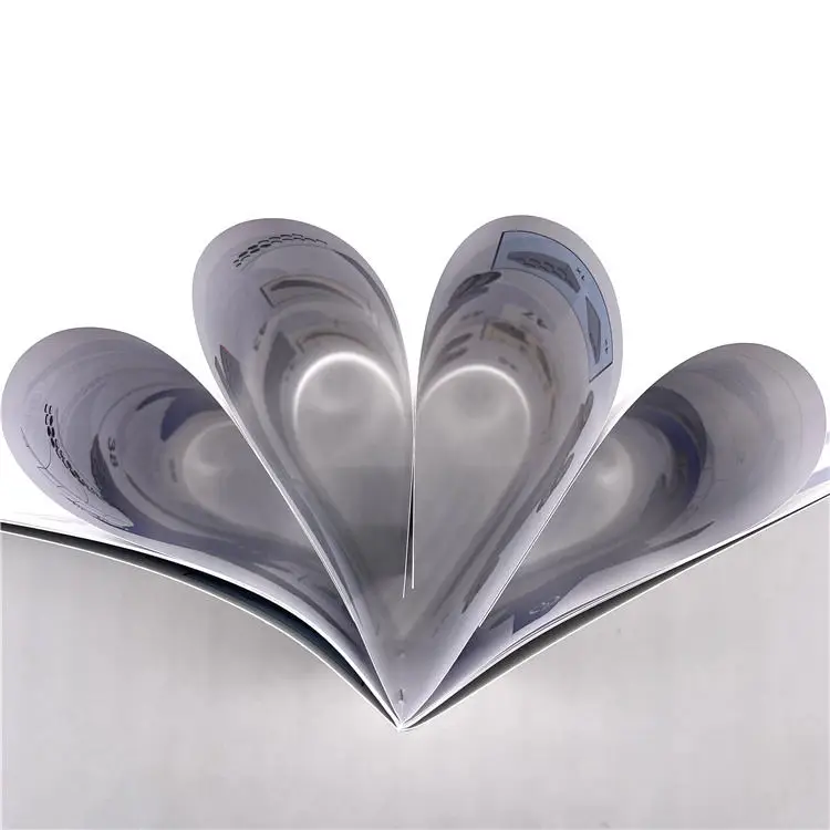 FSC Custom Printing Service Leaflet Art Paper Instruction Book Leaflet Manual Instruction Brochure