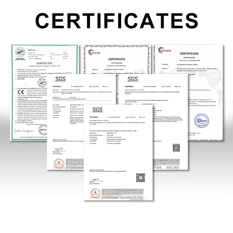 80 Series Staple Pin 8016 Pneumatic Grapas Air Gun Nail For Furniture Leather