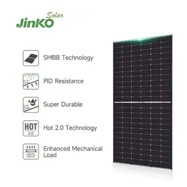 High Quality JinKO Tiger Neo 625W High Efficiency JKM625N-66HL4M-BDV Solar Panels N-type Half Cell Bifacial Dual Glass PV Module
