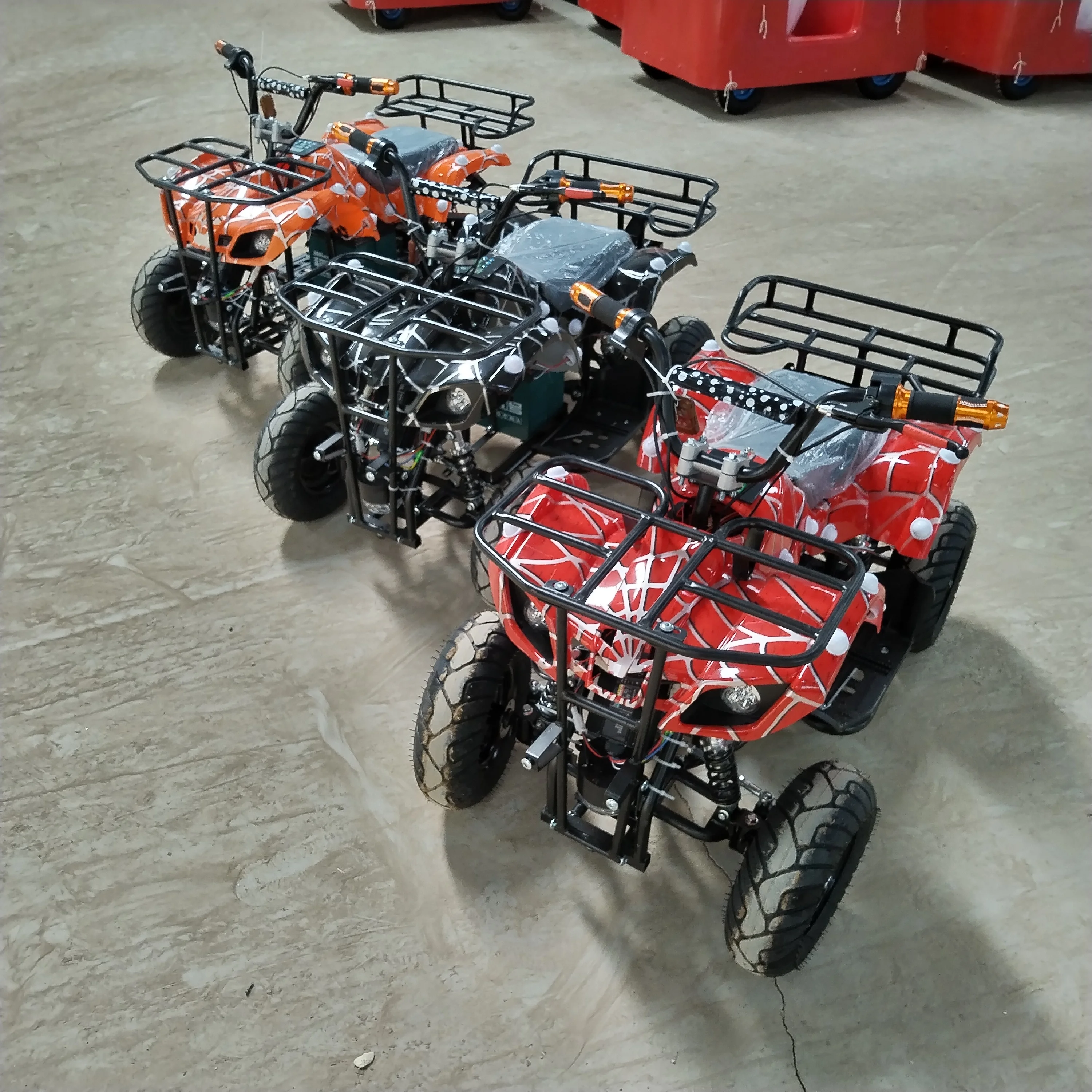 ATV electric kids quad bike Outdoor 4 Wheeler bike for Kids Adults