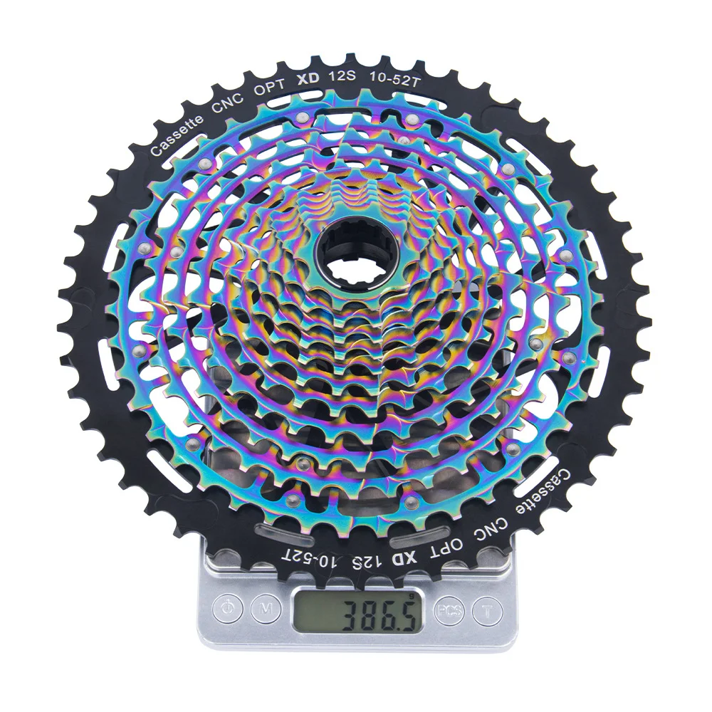 New Style Mountain Bike Ultra-light XD Cassette 12speed 10-50 /52T Ultra-light Bike Freewheel 12 MTB Bike Bicycle Cassette XTOS