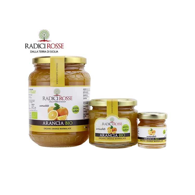 Органический апельсиновый мармелад, консервированные натуральные Смешанные Фрукты, 100% апельсиновый фрукт, консервированный апельсиновый джем