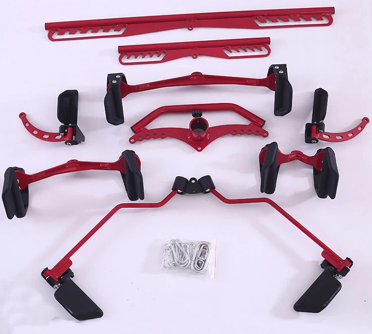 Factory Wholesale 8 Sets Adjustable Mag Grips Lat Pull Down Back Prime Handle Cable Machine Attachment Weight Lift Gym