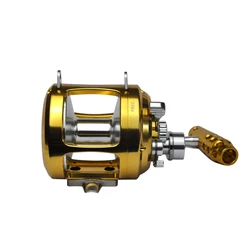 China wholesale big game trolling 2 speed reels boat fishing reel 50w 80w reel saltwater