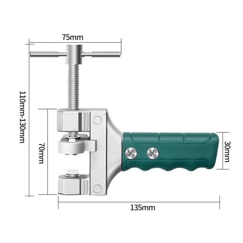 Professional Manual Glass Cutter Set 2-20mm Diamond Tool for Tile Cutting Tungsten Carbide Wheel Material