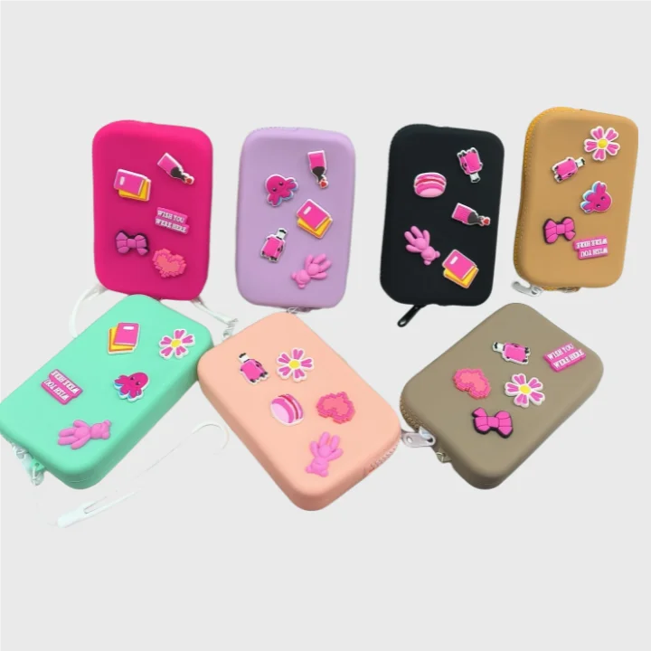 Small wallet women coin purse  trending purse silicone water proof coin wallet wholesale coin bag