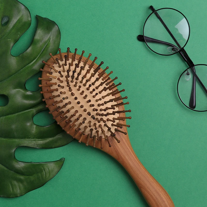 OEM manufacturer other gifts wood comb massage hairbrush air cushion comb customization