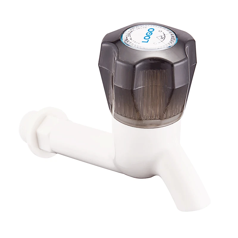 Factory White Cold Water  Bathroom Basin Faucet ABS Washer Valve