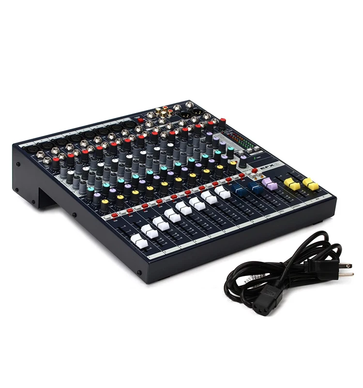 EFX8 Professional DJ Mixer USB Console Audio 8 Channel Multi-Purpose Audio Mixer For High-Performance