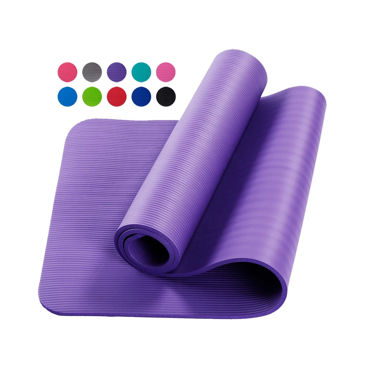 
Supfreedom Extra Thick High Density Anti-Tear Gym Exercise NBR Yoga Mat 