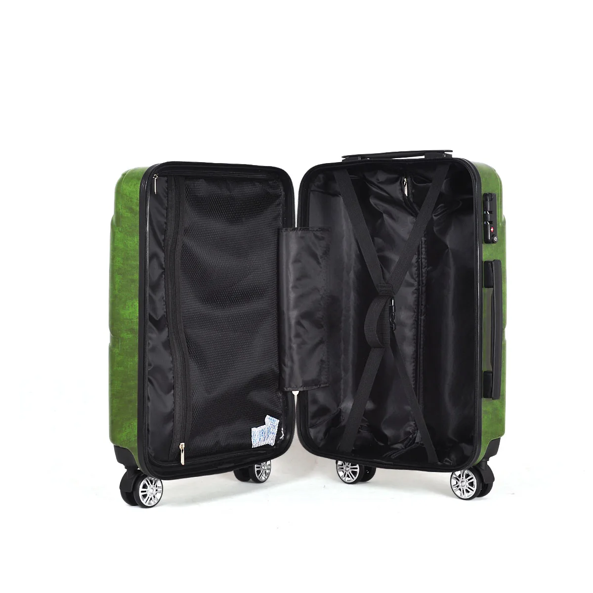 Custom Luggage Travel Suitcase PC Spinner Polycarbonate Luggage Sets 3 pcs Suite Case