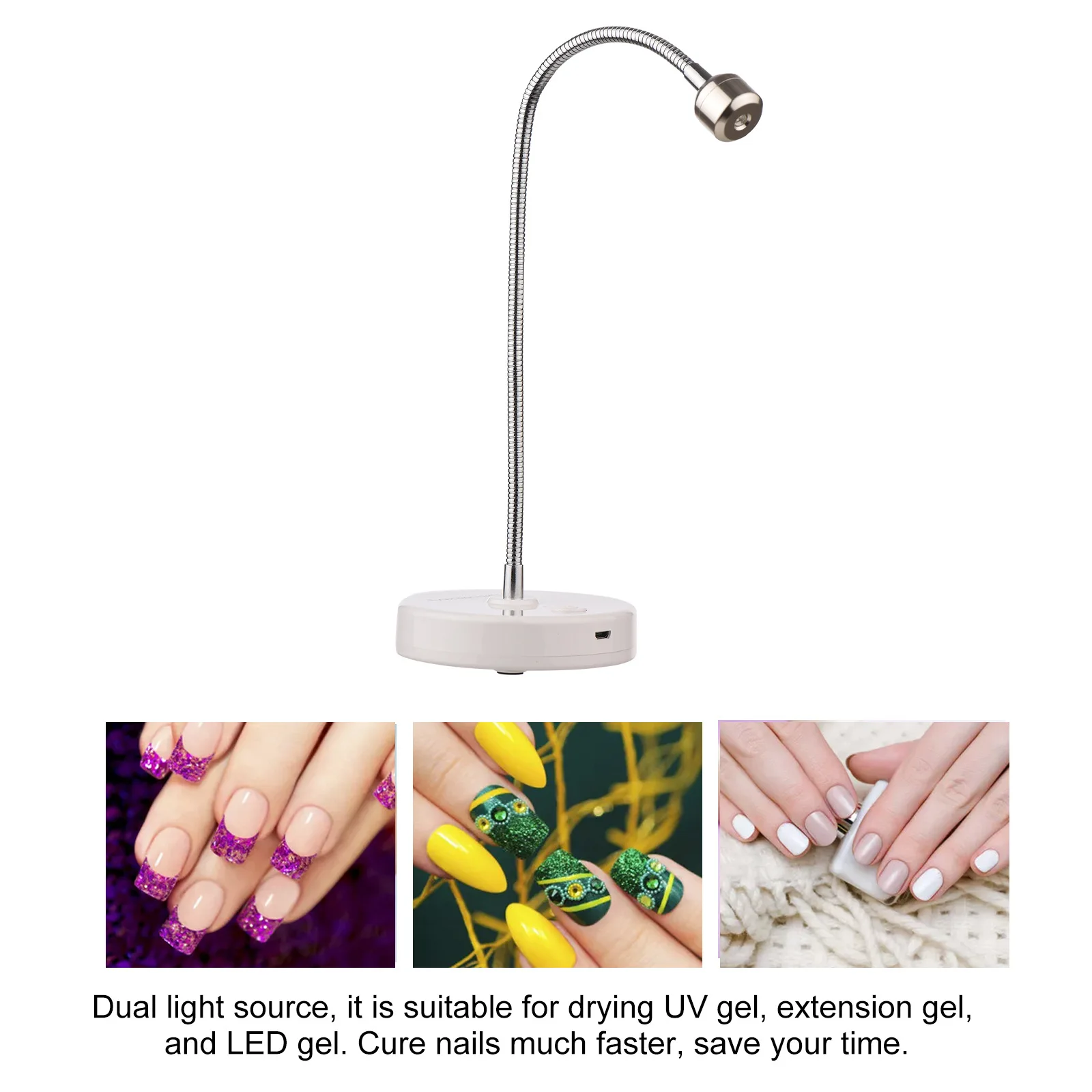 Hot selling wholesale Rechargeable USB Nail Lamp Wireless Professional Acrylic Gel Nails Curing UV LED Manicure Dryer