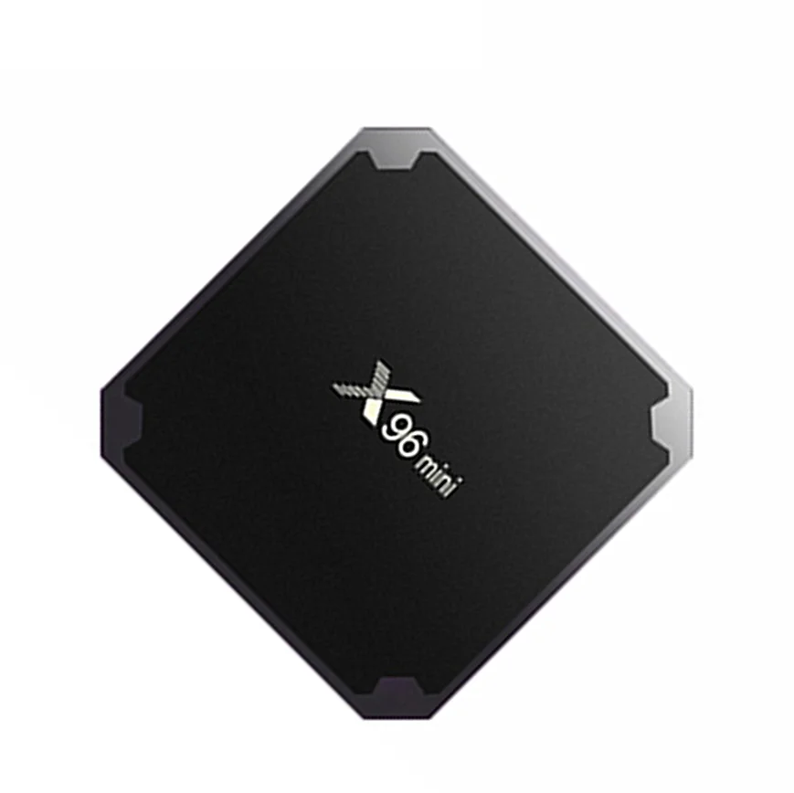 Медиаплеер четырехъядерный Full HD TV BOX X96Mini Android S905w Tv Box T95s1 2 ГБ/16 ГБ Kdplayer 17 5