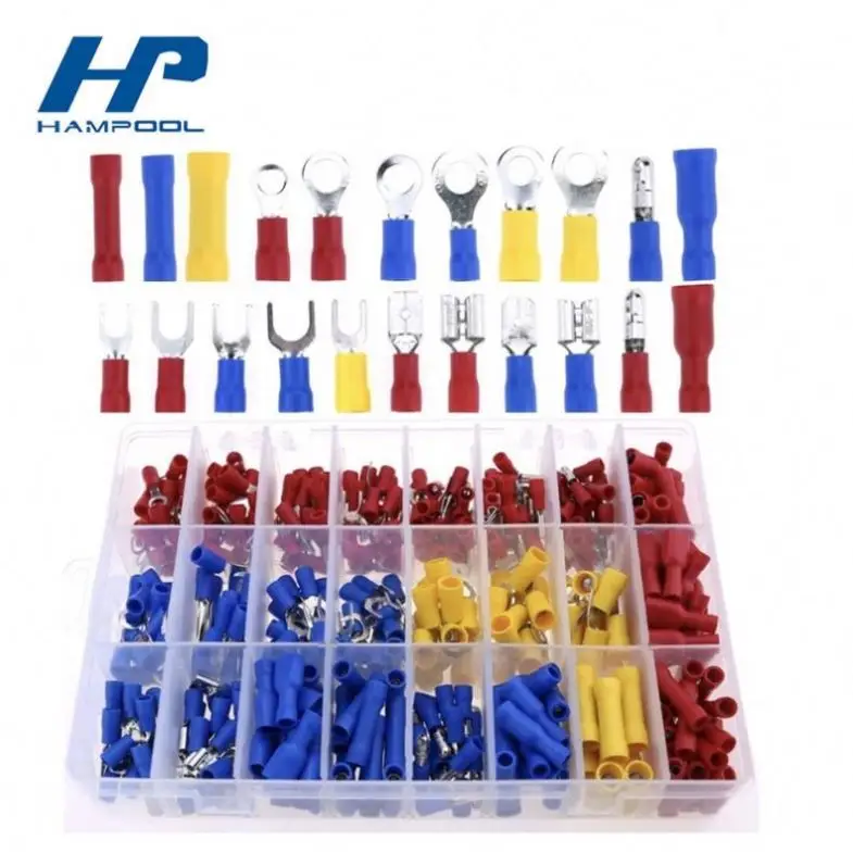 ZC 480pcs Assorted Electrical Terminal Crimping Electric Terminals Set