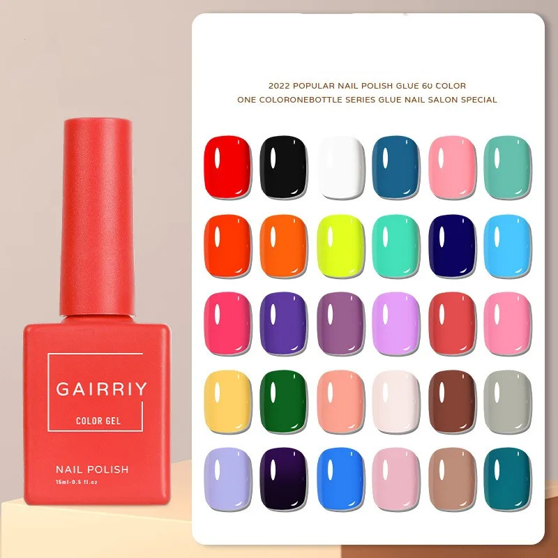 Professional Nail Salon Use Easy Apply Good Quality 15ml 60 Colors Soak Off UV Gel Nail Polish