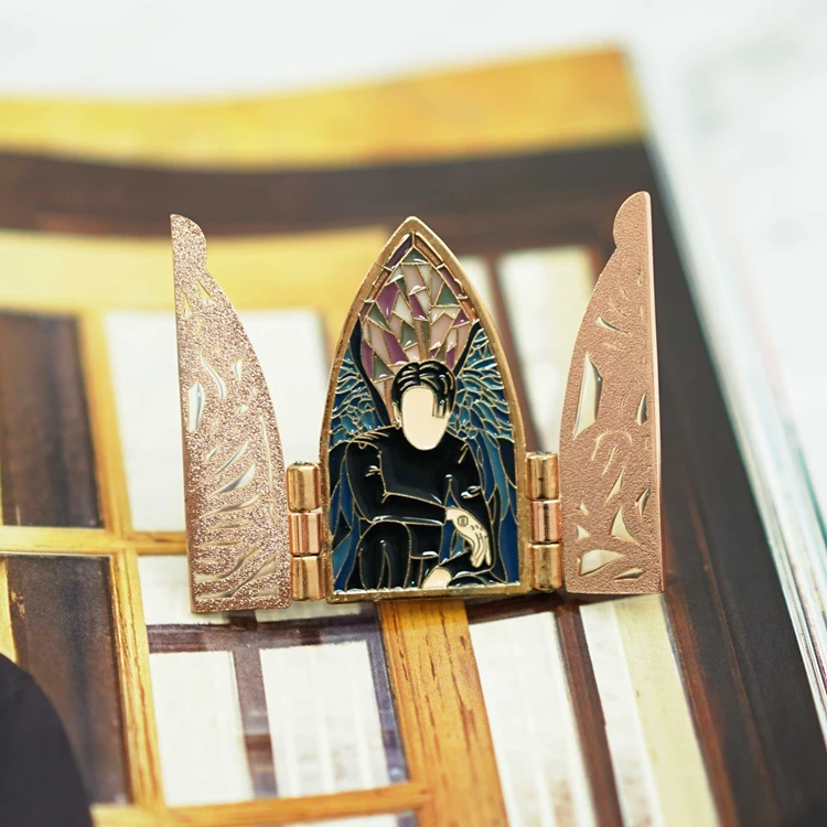 Westar China Factory Low Minimum Quantity Custom Logo Metal Badge Hat Hard Soft Enamel Lapel Pin For Clothes Bags