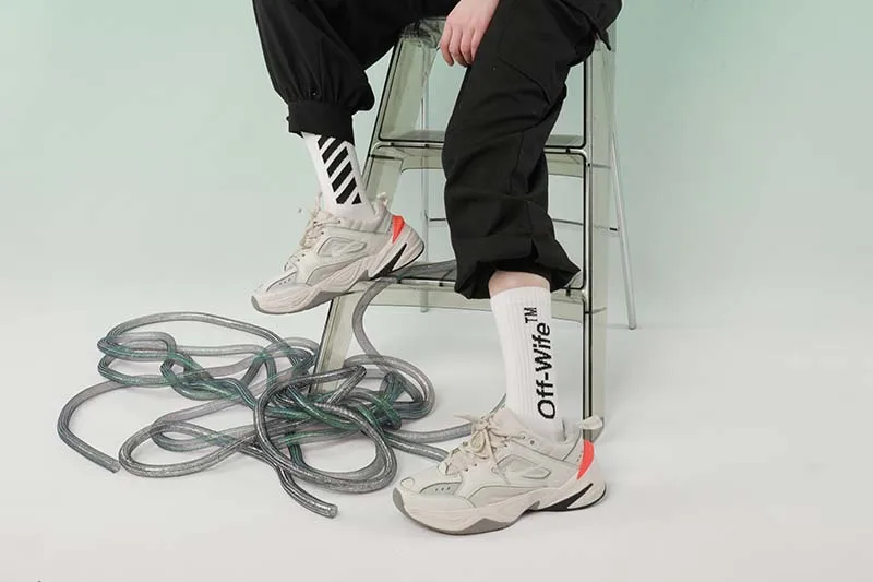 Китайский поставщик MS D0134, Дышащие Трикотажные Нескользящие однотонные Хлопковые женские носки