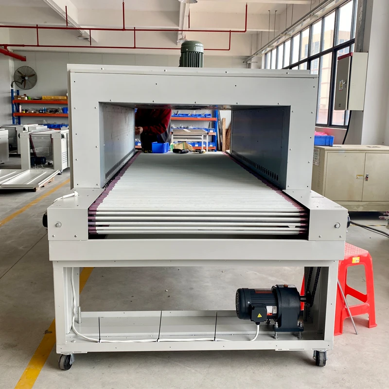GURKI Plastic Film Shrink Packing Machine Tunnel