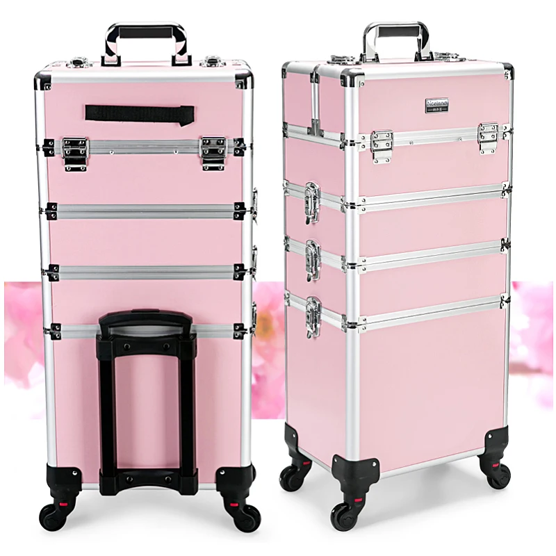 
Aluminum metal cosmetic compact case boxes makeup for cosmetic and tools 