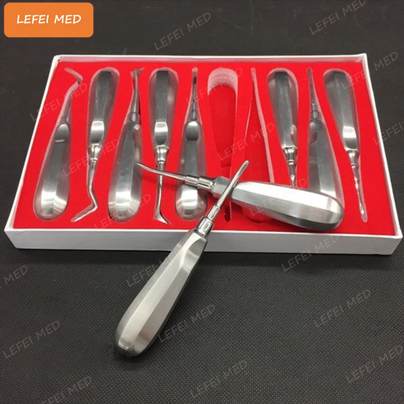 10pcs/Pack  root elevators kit Stainless Steel root elevator  Minimally Invasive Tools  dental root elevator set