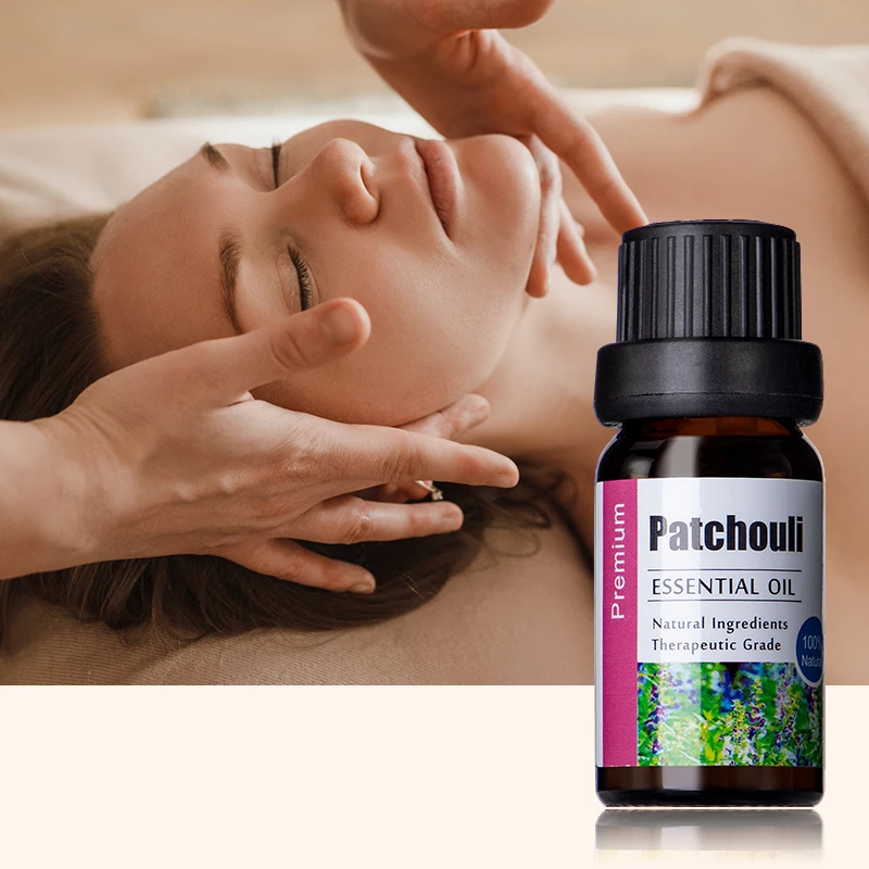 Wholesale Therapeutic Grade 100% Natural Organic Body Massage Patchouli Essential oil 10ml