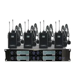 EPXCM/TP6008 Long Distance UHF 8 Channel Wireless Microphone Handheld Gooseneck Conference Metal Material for Conference, stage