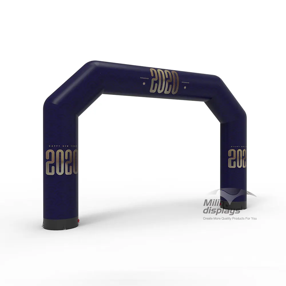 Sports event inflatable finish arch custom logo air arch for rental and sale