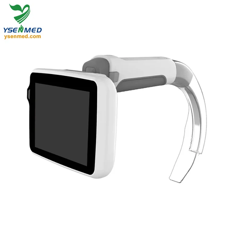 Portable anesthesia Laryngoscope HD Image Handheld optical fiber video laryngoscope