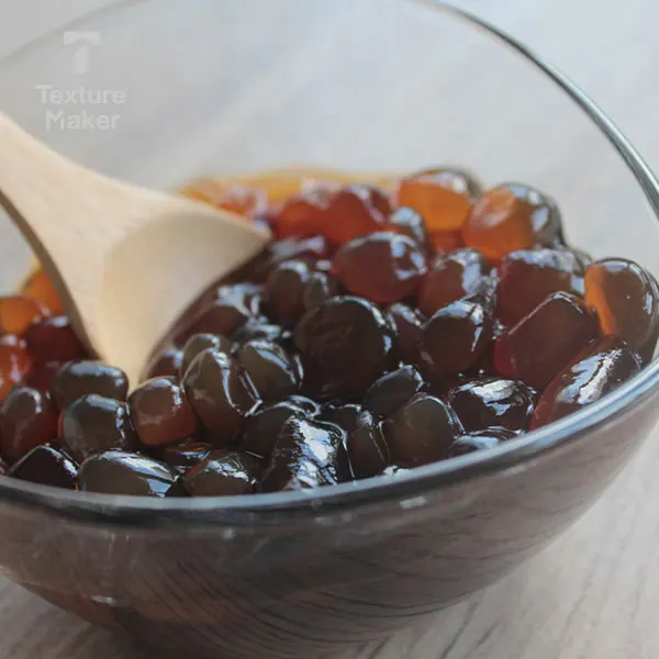2kg-Taiwan Popular Low Calories Konjac Crystal Jelly Boba-Brown