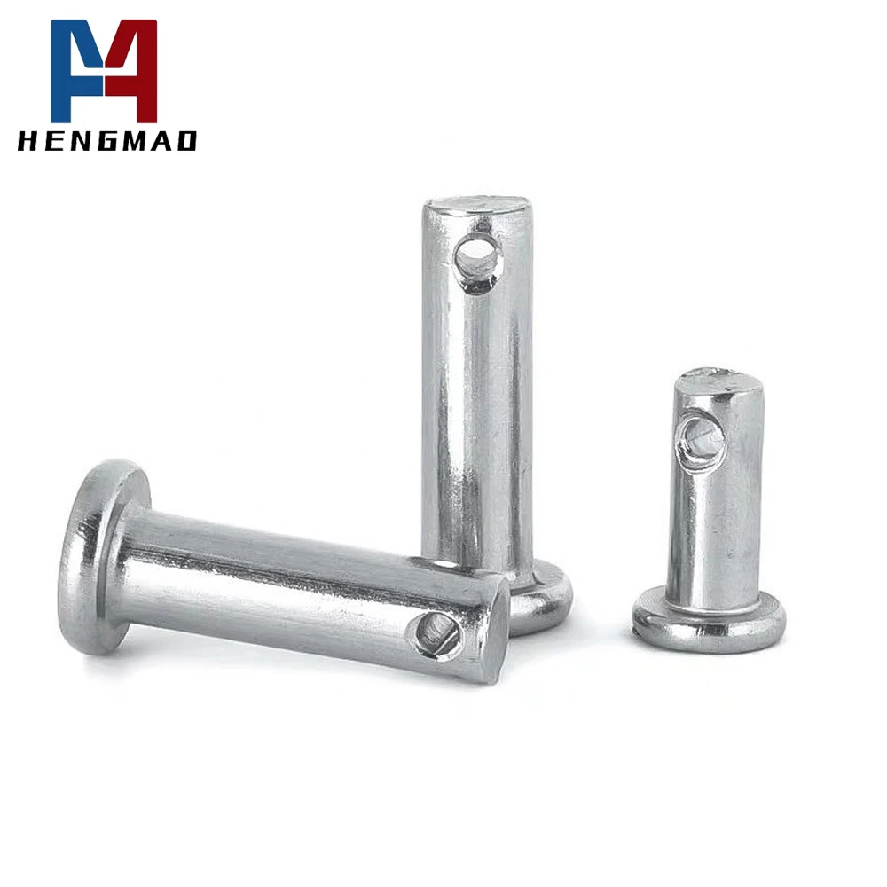 High Quality Customized CNC A2 Clevis Pin DIN1444B M20 with Cotter Pin