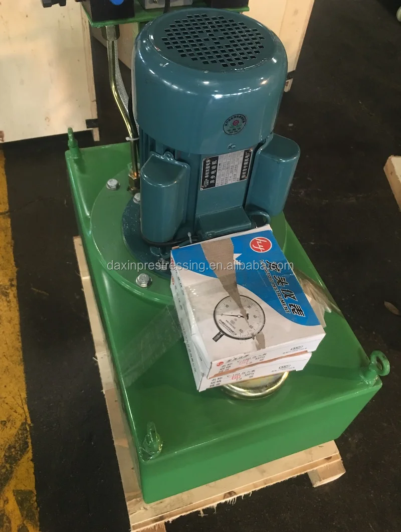 ZB4-500 Prestressed hydraulic pump achieved ISO 9001 standard