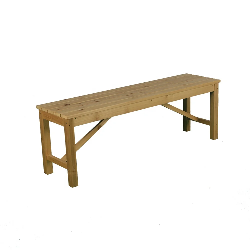 Factory wholesale garden chair outdoor wood furniture farmhouse outdoor solid  wood chair