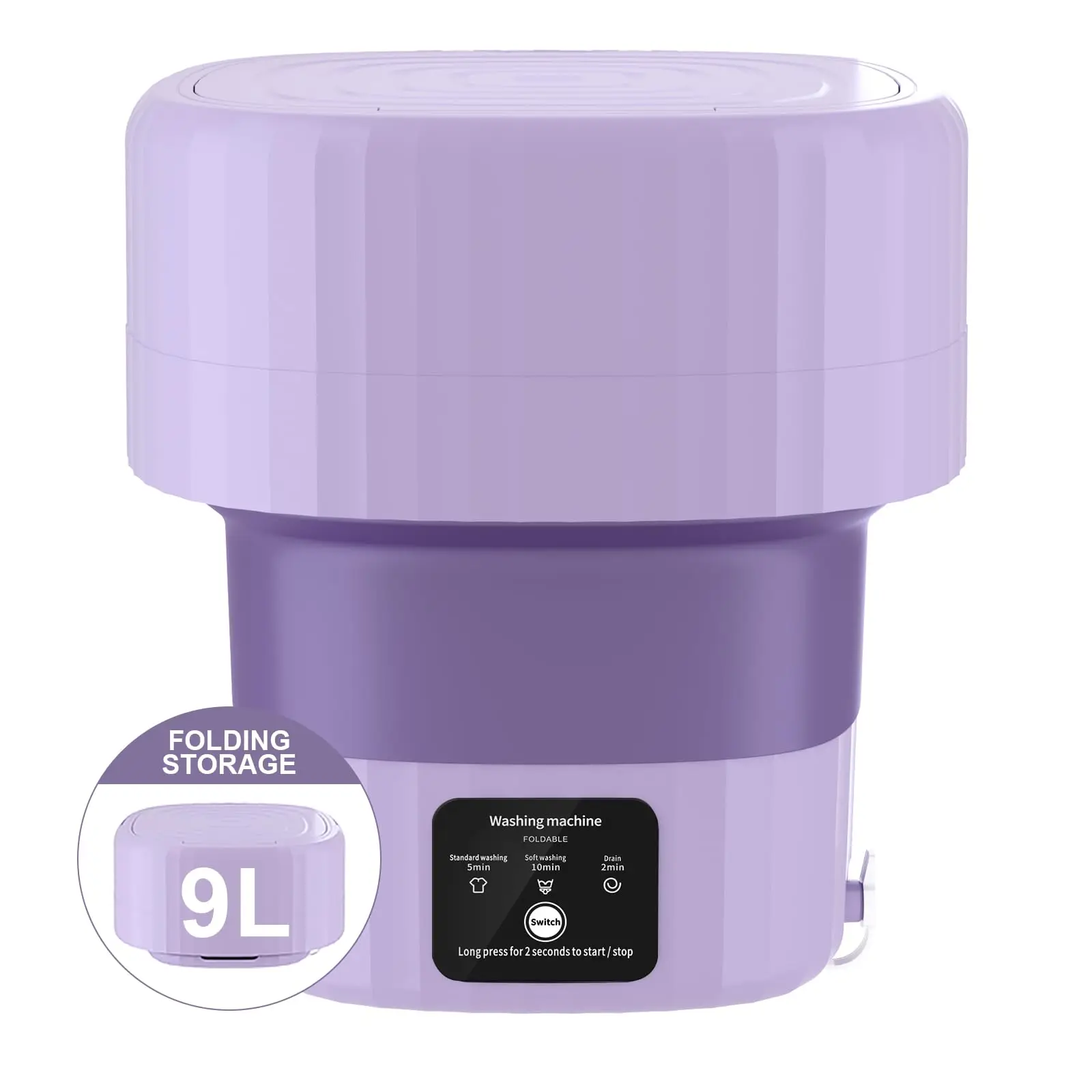 USB Chargeable Clothes Socks Underwear Washer Electric Cleaning Auto Small Washing Machine