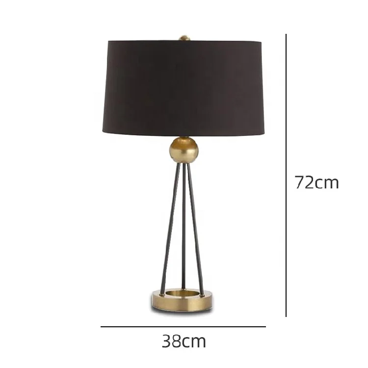 side table lamp for living room modern led table lamp metal nordic art decorative desk light for bedroom hotel restaurant