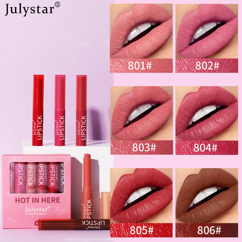 Lip Makeup Manufacturer Cosmetics Wholesale Long Lasting Waterproof Matte Lipstick Set