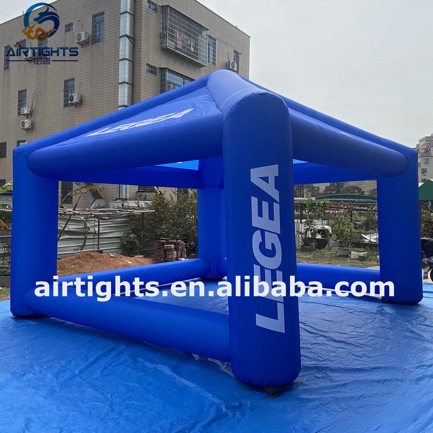 Наружная торговая палатка рекламная надувная для стенда мероприятий