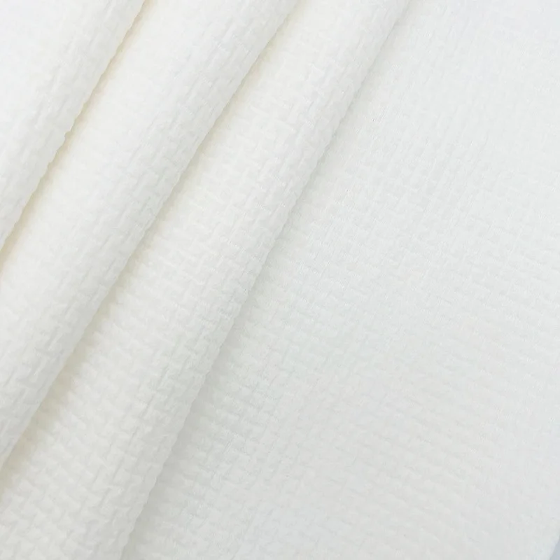 Viscose and Polyester spunlace nonwoven fabric for wet baby wipes raw material
