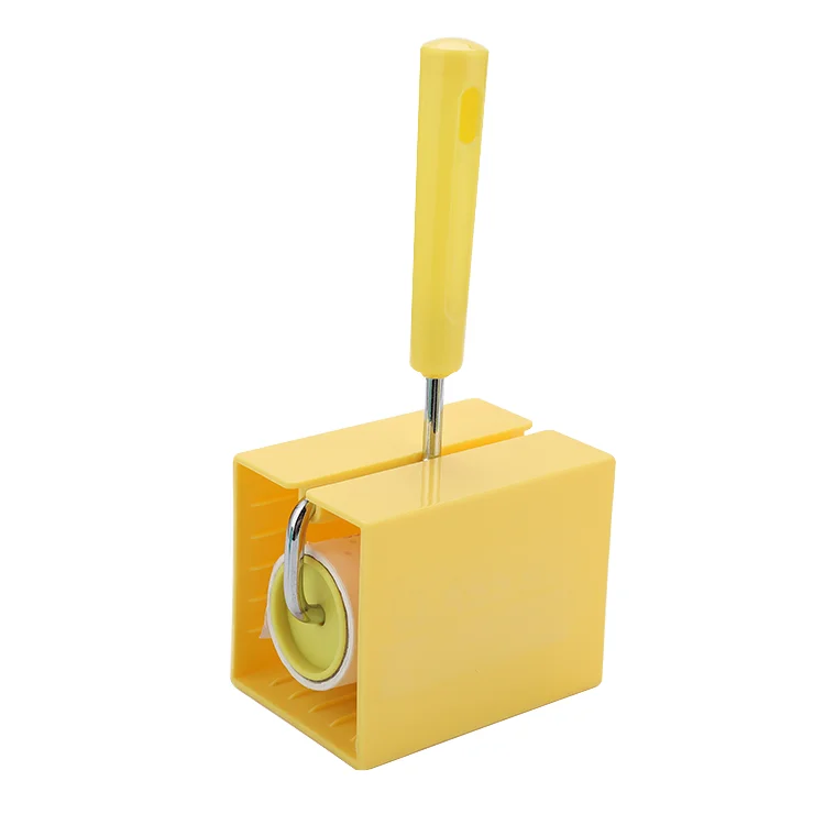 Detachable Sofa Floor Sticky Roller Extended Handle Dust Cover Reusable pets Hair Removal Manual Style Made Plastic PP Material