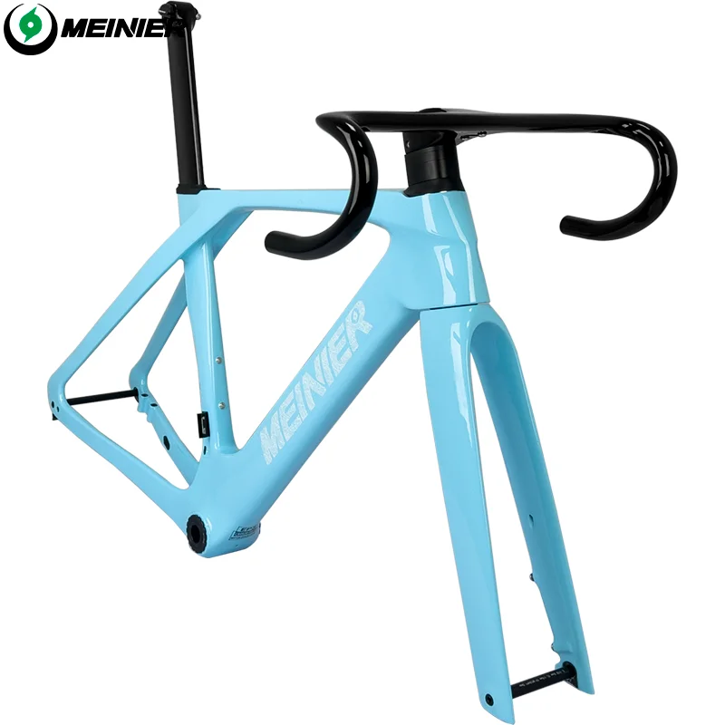 Disc Brake Road Bike Frame Carbon Bicycle Frame BSA T47 BSA T47 Di2 Chameleon Color Frame