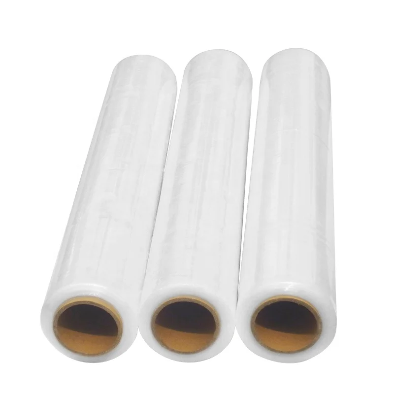 Fresh Material Soft Stretch Film Producer 23 Micron Lldpe Stretch Film Manual Stretch Film For Hand Use