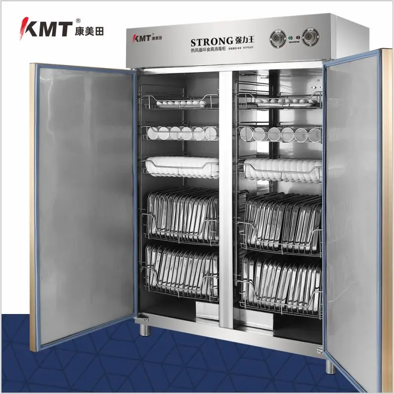 
High End 2 Door Hot Air Circulationhigh Save Energy High Temperature Tableware Disinfection Cabinet 