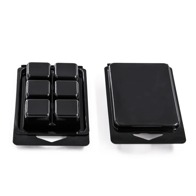 Wax Melt Clamshells Frascos Para Velas De Lujo 2.5g  Candle Packaging Plastic Clamshell Packing Wax Melt Tray Container