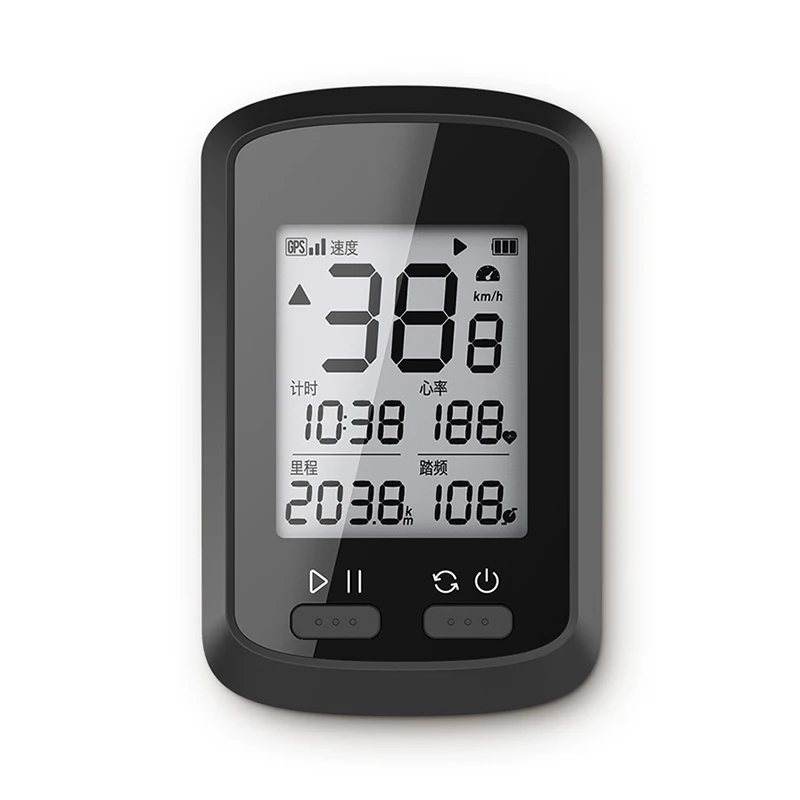 
GPS IPX7 Waterproof App Support Bicycle Computer 