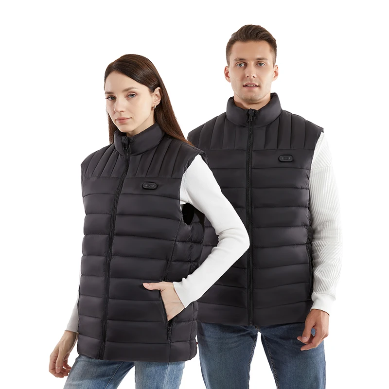 Updated Lightweight Heated Vest for Men Rechargeable Heating Vest with Large Capacity Battery Pack