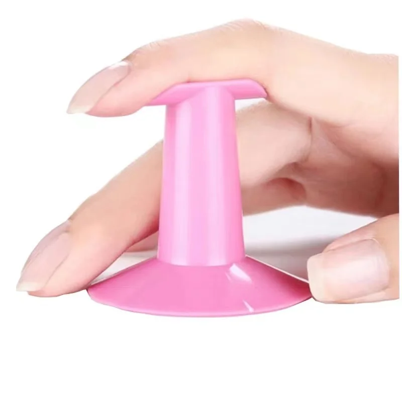 Plastic Nail Finger stand Practice Rest Holder Professional Training for Gel Polish Drawing art Painting Nail Design Tools